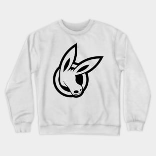 MOULE Head Logo Black Outline Crewneck Sweatshirt